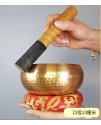 8.5CM 尼泊爾手工 銅磬 頌缽 黃銅款